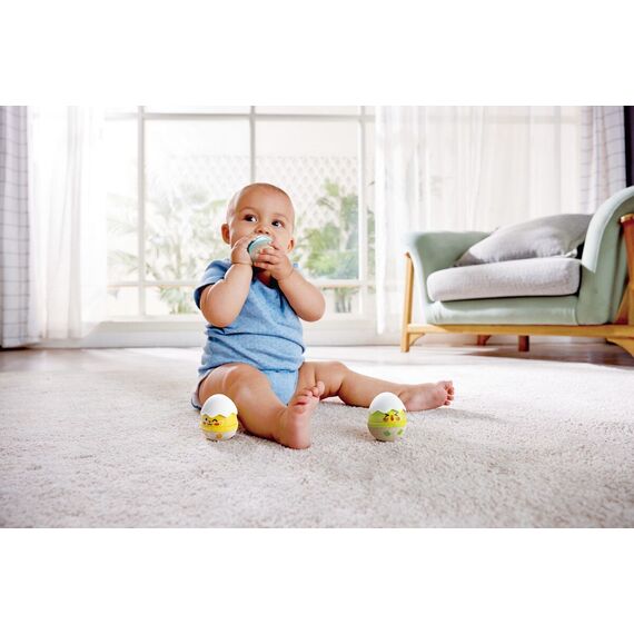 Hape - Wobble Rattle Egg Set (87-0124) / Toys