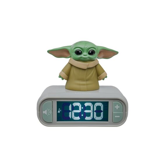 Lexibook - DISNEY STAR WARS Grogu Digital Alarm Clock with 3D (RL800SW) / Toys