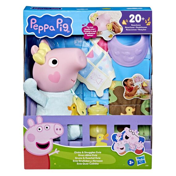 Peppa Pig - Oinks & Snuggles Interactive Evie 28 cm (G16375L0) / Toys