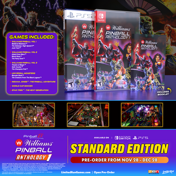 Pinball FX – Williams Pinball Anthology Volume 1 (Limited Run) (Import) / PlayStation 5