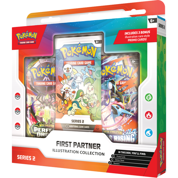 Pokémon - First Partner Illustration Collection: Series 2 (POK10395-101) / Toys
