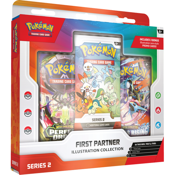 Pokémon - First Partner Illustration Collection: Series 2 (POK10395-101) / Toys