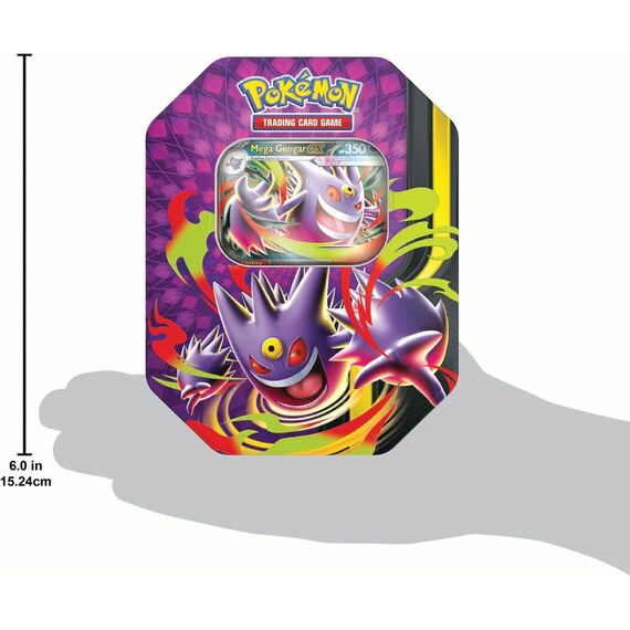 Pokémon - Wave 2 Summer EX - Mega Moonlit Collector's Tin Box (POK10389-101) / Toys