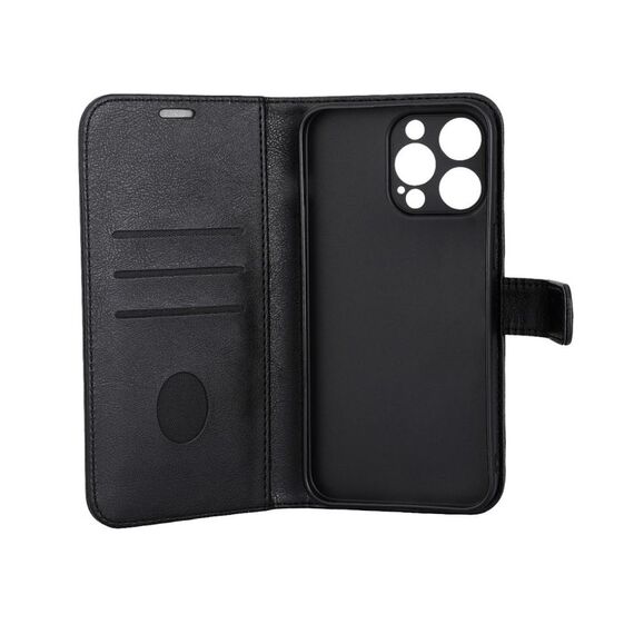 RadiCover - Radiation Protection Wallet Vegan Leather iPhone 15 PRO MAX Flipcover Black PU / Electronics