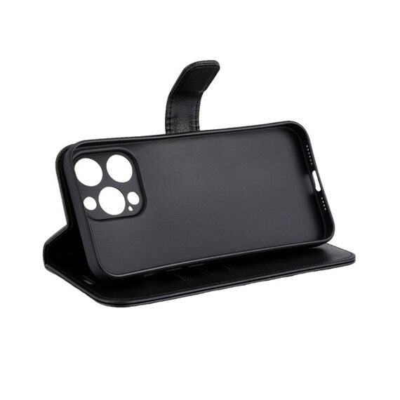 RadiCover - Radiation Protection Wallet Vegan Leather iPhone 15 PRO MAX Flipcover Black PU / Electronics