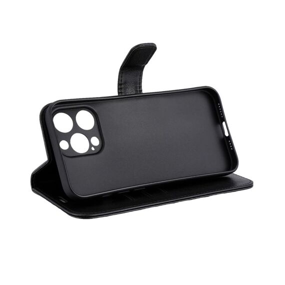 RadiCover - Radiation Protection Wallet Vegan Leather iPhone 15 PRO MAX Flipcover Black PU / Electronics