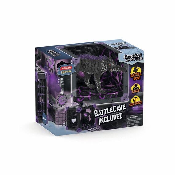 Schleich - BattleCave Shadow Tiger (42739) / Toys