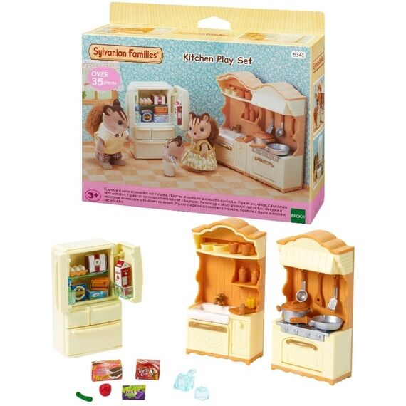 Sylvanian Families - Kitchen Play Set (5341) / Toys