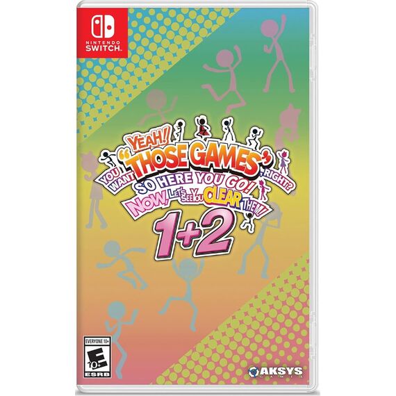 YEAH! YOU WANT THOSE GAMES, RIGHT? SO HERE YOU GO! NOW, LET’S SEE YOU CLEAR THEM! 1+2  (Import) / Nintendo Switch