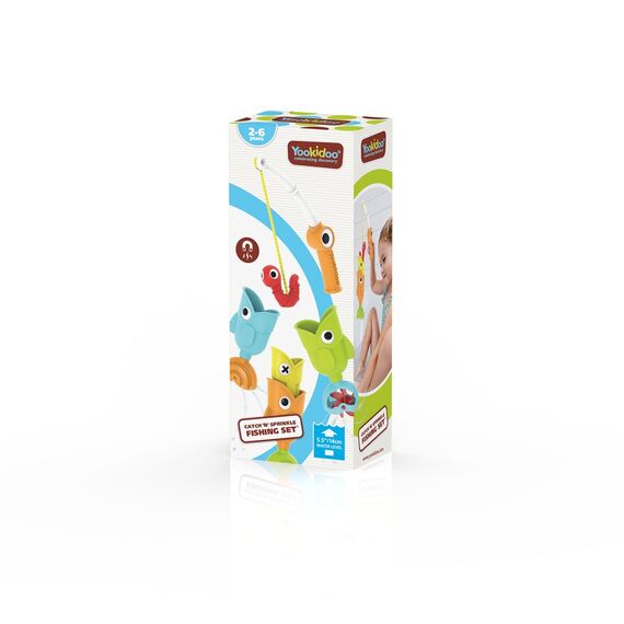 Yookidoo - Batch 'N' Sprinkle Fishing Set - (YO40217) / Toys