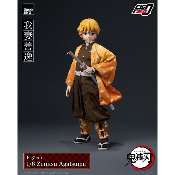 Demon Slayer: Kimetsu no Yaiba FigZero Action Figure 1/6 Zenitsu Agatsuma 28 cm