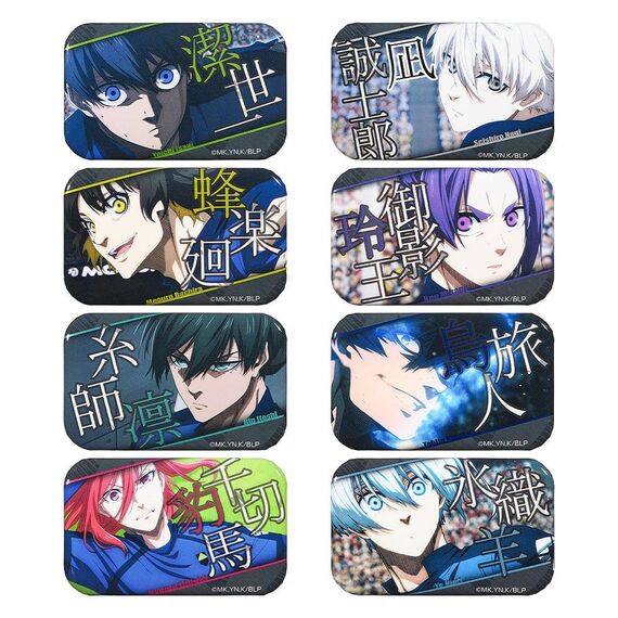 Blue Lock Scene Pinback Buttons Blind Box Assortment (8)