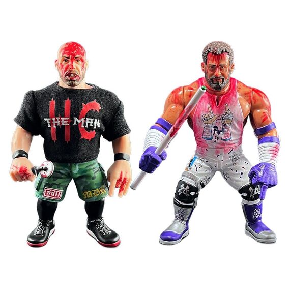 Zombie Sailor's Toys Action Figures 2-Pack Nick Gage vs. Matt Cardona 11 cm