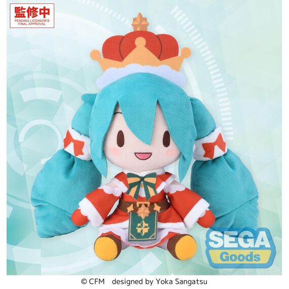Hatsune Miku fuwa petit Plush Figure Hatsune Miku Christmas 2026 32 cm