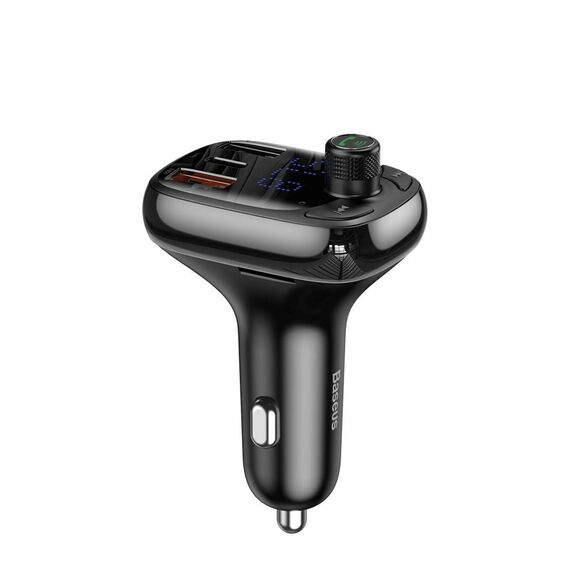 Baseus CCMT000101 FM transmitter 87.5 - 108 MHz Bluetooth Black