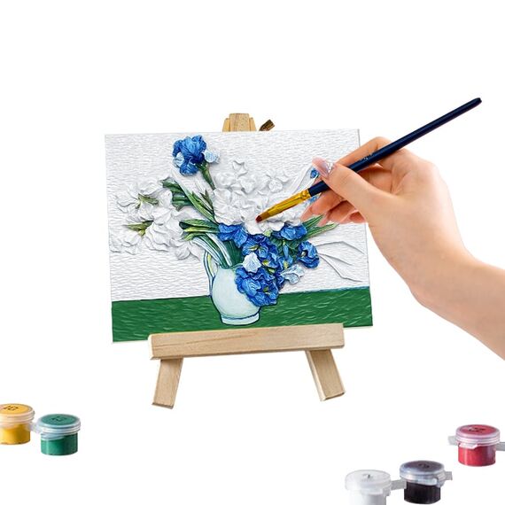 Resin DIY 3D Painting - Irises- 13.5x10cm