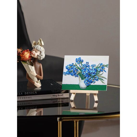 Resin DIY 3D Painting - Irises- 13.5x10cm