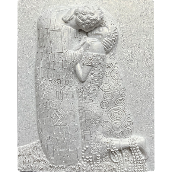 Resin DIY 3D Painting - The Kiss - 13.5x10cm