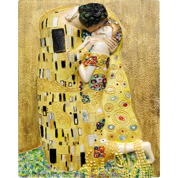 Resin DIY 3D Painting - The Kiss - 13.5x10cm