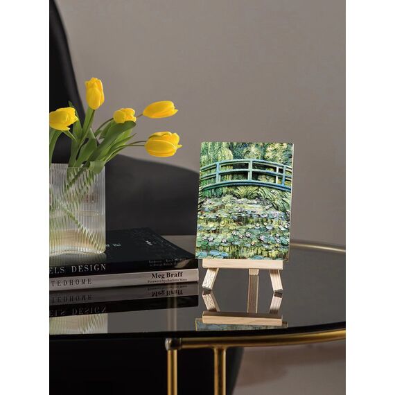 Resin DIY 3D Painting -Water Lily Pond -  13.5x10cm