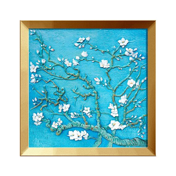 Resin DIY 3D Painting - Apricot Blossom -  34x34cm
