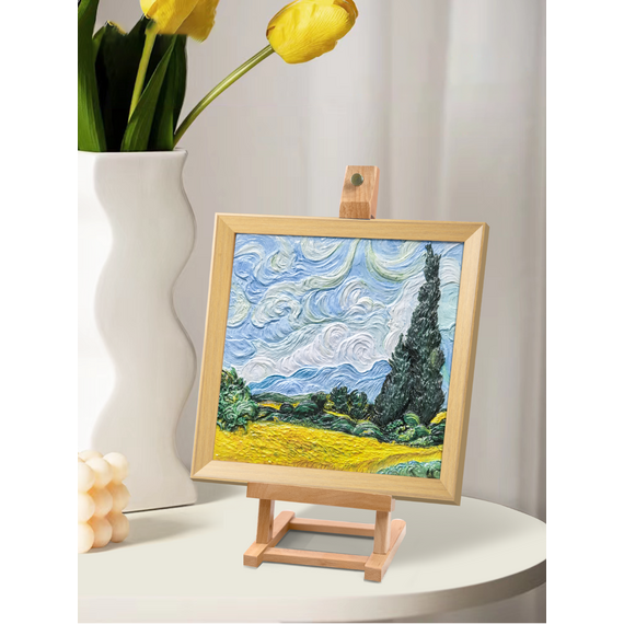 Resin DIY 3D Painting - Wheat Field -  34x34cm