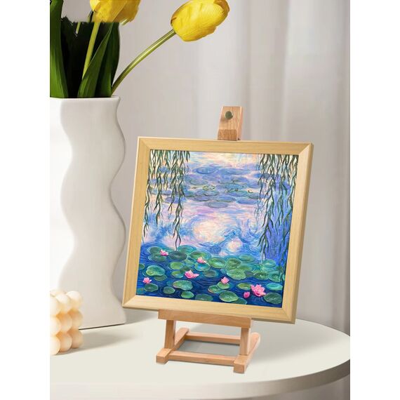 Resin DIY 3D Painting - Water Lilies - 34x34cm