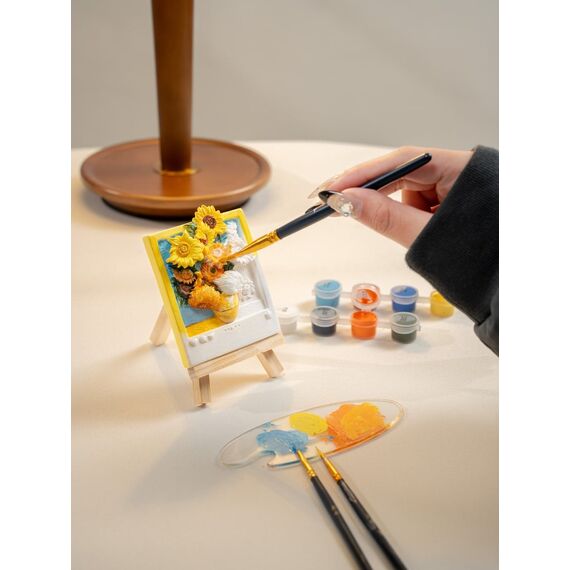 MAGNET DIY - Sunflowers - Resin DIY 3D Painting Magnet