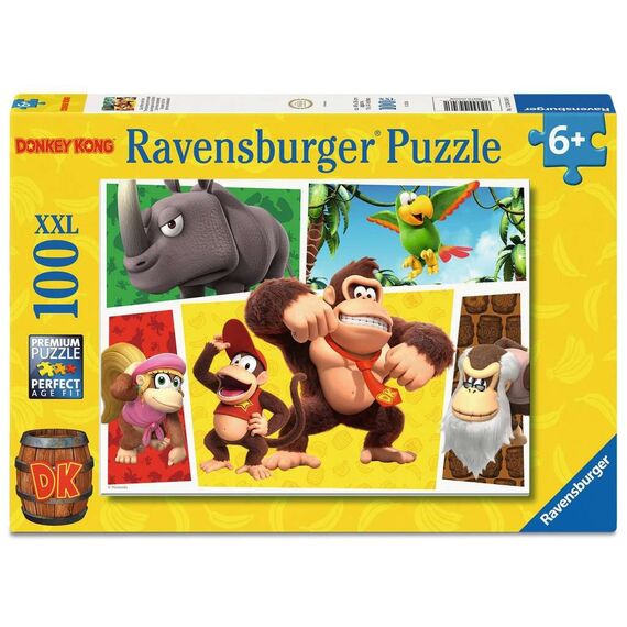 DONKEY KONG - The monkeys are on the loose! - Puzzle 100P XXL