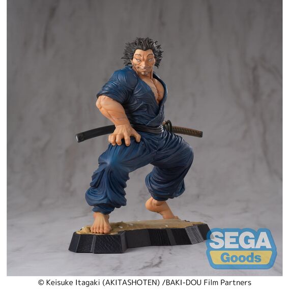 BAKI-DOU - Musashi Miyamoto - Figure Luminasta 17cm