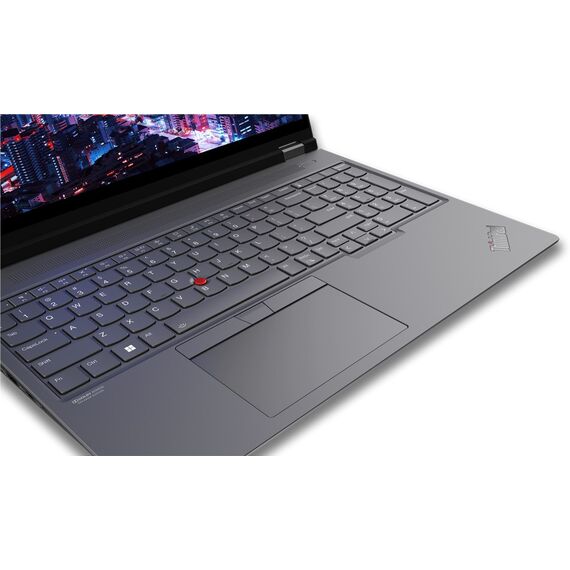 Lenovo ThinkPad P16 Intel® Core™ i7 i7-13850HX Mobile workstation 40.6 cm (16") WQXGA 32 GB DDR5-SDRAM 1 TB SSD NVIDIA RTX 3500 Ada Wi-Fi 6E (802.11ax) Windows 11 Pro Grey, Black