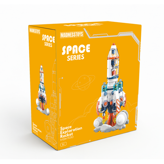 POP SERIES - Construction Kit - Space Exploration Rocket - 294pc