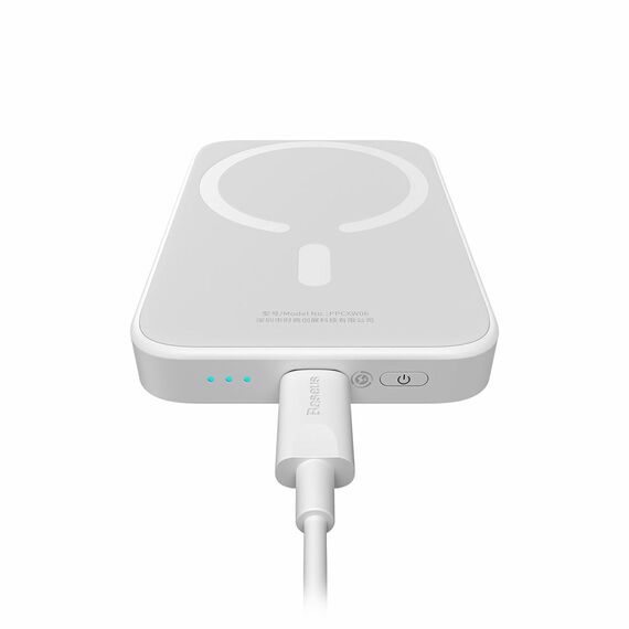 Baseus P10059002223-00 power bank 6000 mAh Wireless charging White
