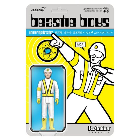 Beastie Boys ReAction Action Figure Wave 04 MCA (Intergalactic Crossing Guard)