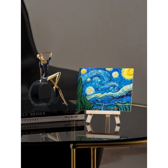 Resin DIY 3D Painting -The starry night - 13.5x10cm