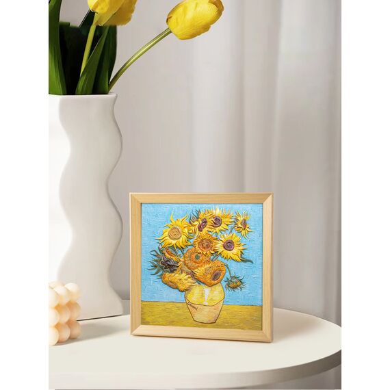Resin DIY 3D Painting - Sunflower -  34x34cm