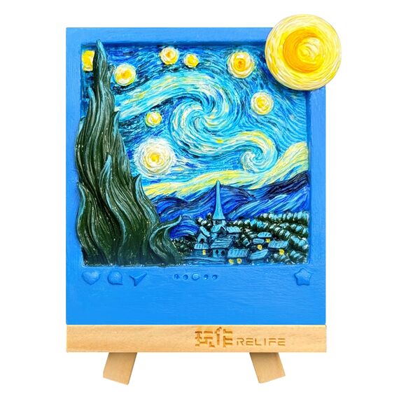 MAGNET DIY - Starry Night - Resin DIY 3D Painting Magnet
