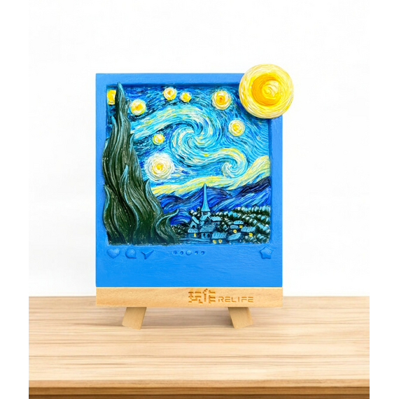 MAGNET DIY - Starry Night - Resin DIY 3D Painting Magnet