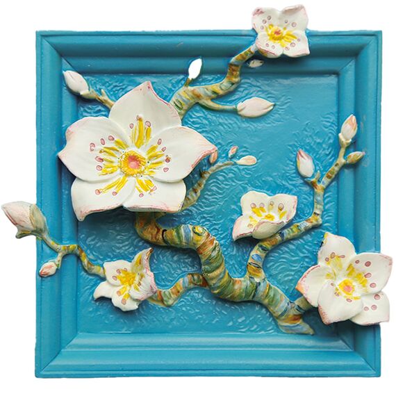MAGNET DIY - Apricot Blossom - Resin DIY 3D Painting Magnet