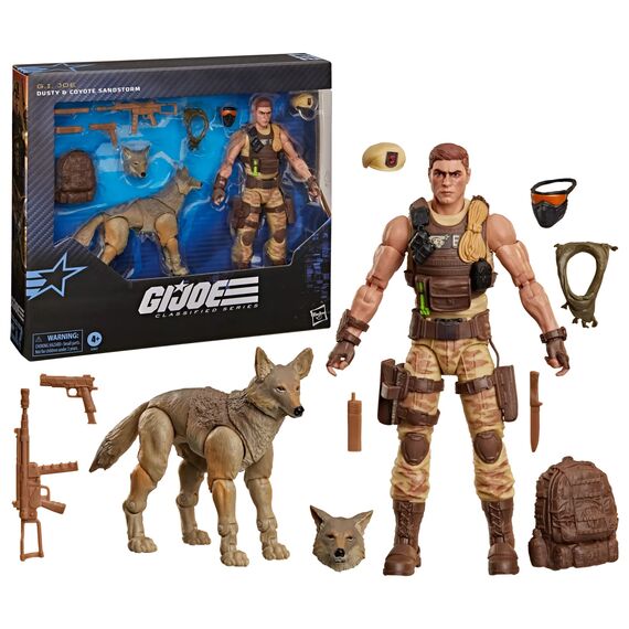 G.I. JOE - Dusty & Coyote Sandstorm - Figure Classified Series 15cm