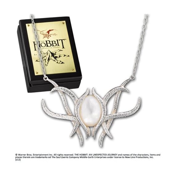 THE HOBBIT - Galadriel Brooch Pendant - Sterling Silver