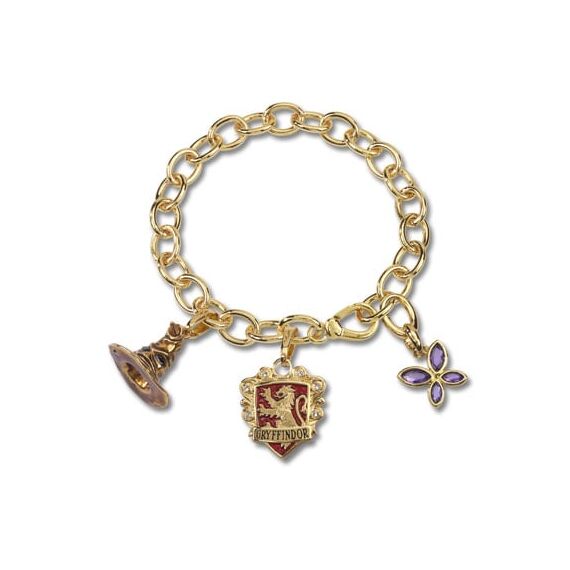 HARRY POTTER - Charm Bracelet - Lumos Gryffindor