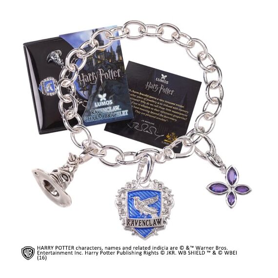 HARRY POTTER - Charm Bracelet - Lumos Ravenclaw
