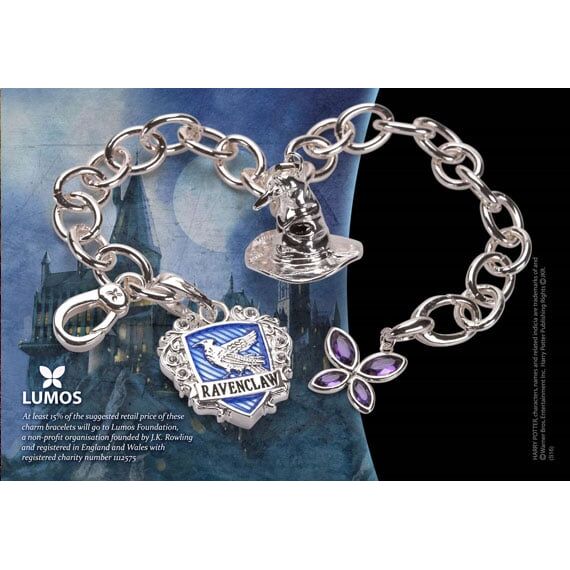 HARRY POTTER - Charm Bracelet - Lumos Ravenclaw