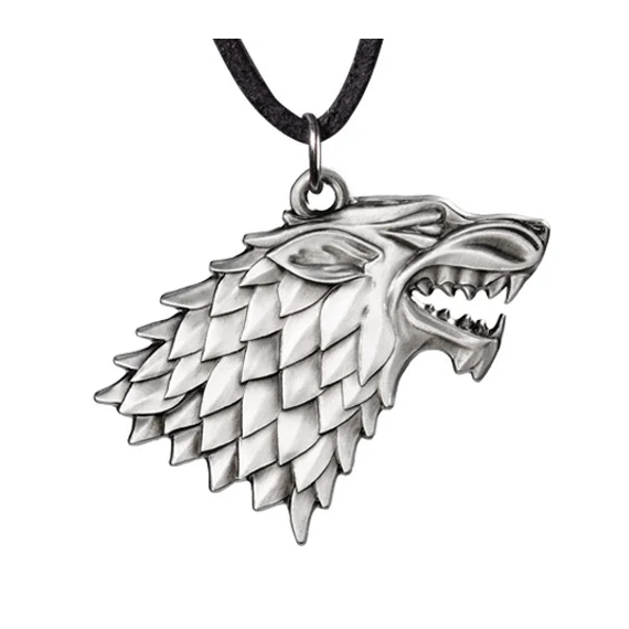 GAME OF THRONES - Stark Pendant - Metal Edition