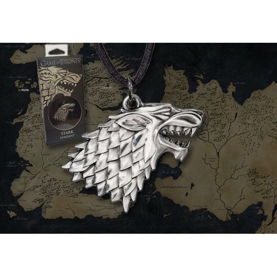 GAME OF THRONES - Stark Pendant - Metal Edition