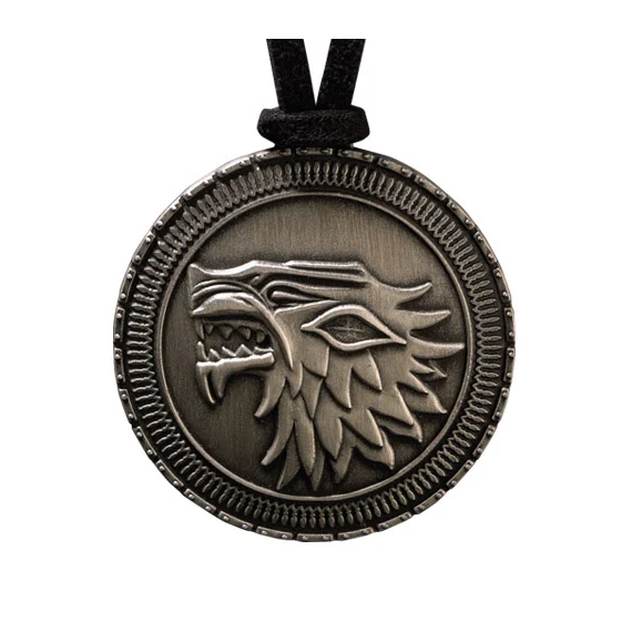 GAME OF THRONES - Stark Pendant - Shield Edition