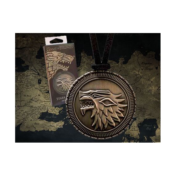 GAME OF THRONES - Stark Pendant - Shield Edition