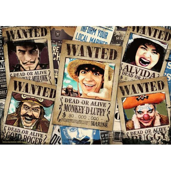 ONE PIECE NETFLIX - Wanted - Puzzle 300P