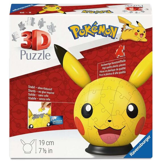 POKEMON - Puzzle 3D 72p - Pikachu